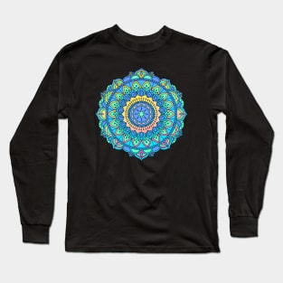 Mandala Meditation Long Sleeve T-Shirt